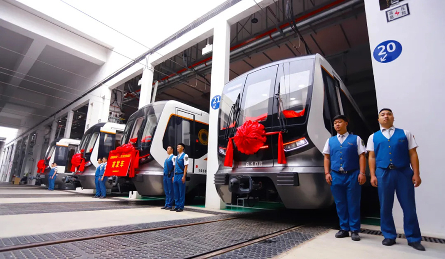 縱貫成都南北的6號線全長68.88公里，昆侖集團投資建設的一二期工程長47.4公里，設車站38座，是貫通郫都主城區的首條地鐵。開通后成都西北區域將進一步融入中心城區市民出行也將更加便捷高效。