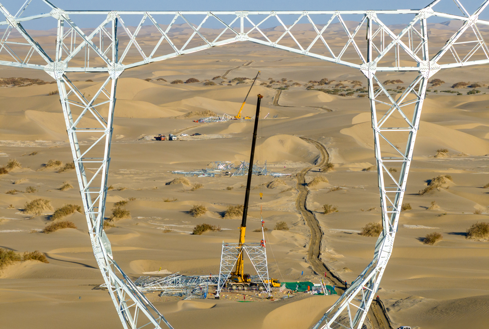 該工程是國家“十四五”電力發(fā)展規(guī)劃重點工程之一，也是目前國內最大的750千伏超高壓環(huán)網工程——新疆塔里木環(huán)網的重要組成部分。