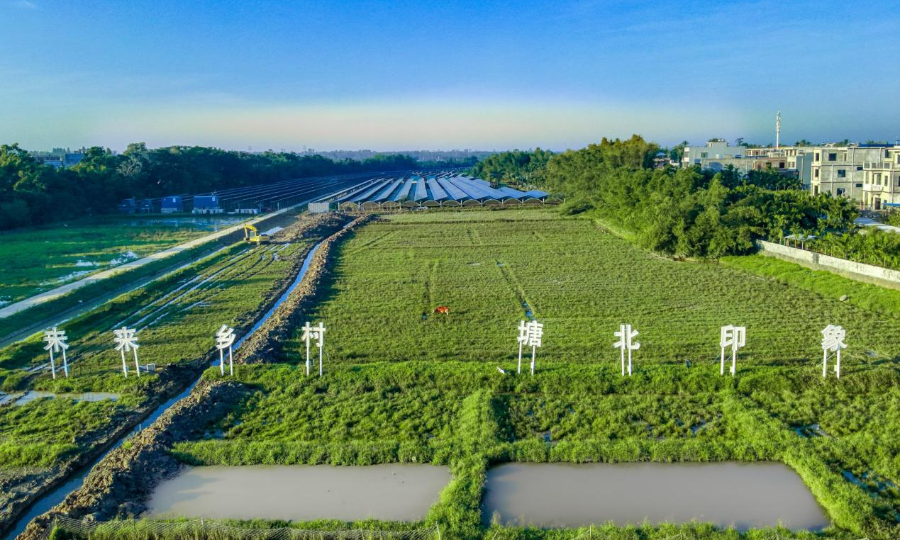 近年來，國家能源集團(tuán)海南公司澄邁縣塘北村光伏產(chǎn)業(yè)振興項目通過整合公共建筑屋面、露天公共活動場所、村民自有承包地等方式，以“智慧光伏+”為切入點(diǎn)，建設(shè)10.6萬平方米分布式光伏電站，激活當(dāng)?shù)剜l(xiāng)村振興“新引擎”。項目同時謀劃發(fā)展農(nóng)業(yè)特色產(chǎn)業(yè)、規(guī)模化養(yǎng)殖，因地制宜發(fā)展物流配送中心、農(nóng)產(chǎn)品分揀中心，逐步探索建集智慧光伏、新型農(nóng)業(yè)、旅游觀光于一體的鄉(xiāng)村產(chǎn)業(yè)發(fā)展新路子。