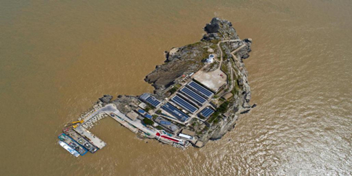 開山島上國網情